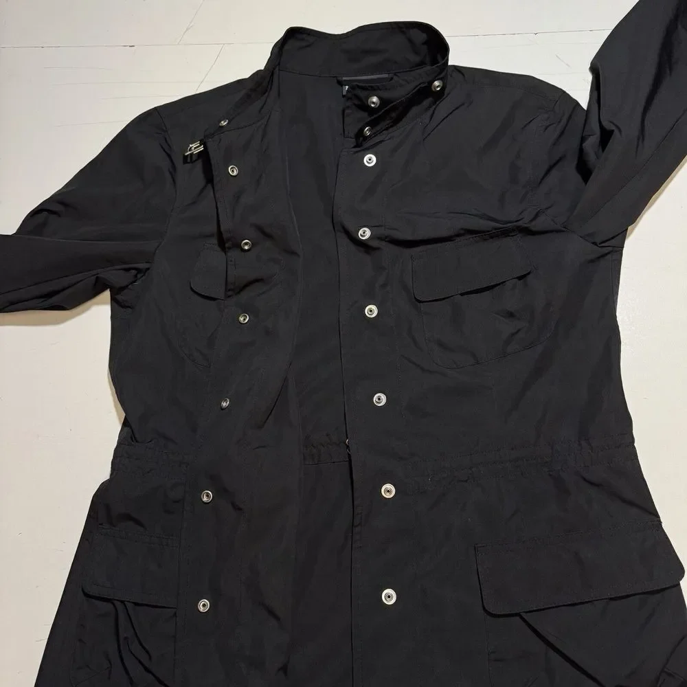 Marc O' Polo Women's L Thermal Insulated Jacket Coat Size 40‎ Black Zip